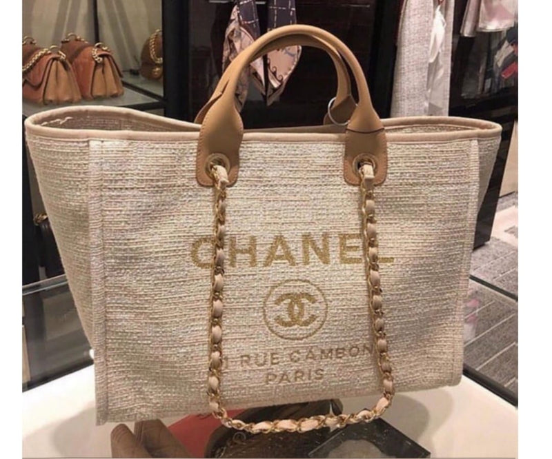 Bolsa Chanel Deauville Tote Bag