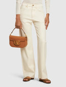 Bolsa Valentino Garavani Roman Stud Grainy Calfskin Shoulder Bag