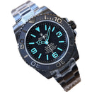 Relógio Rolex Submariner Blaken – DLC Black Custom