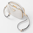 Mini Bolsa Prada Odette em Couro